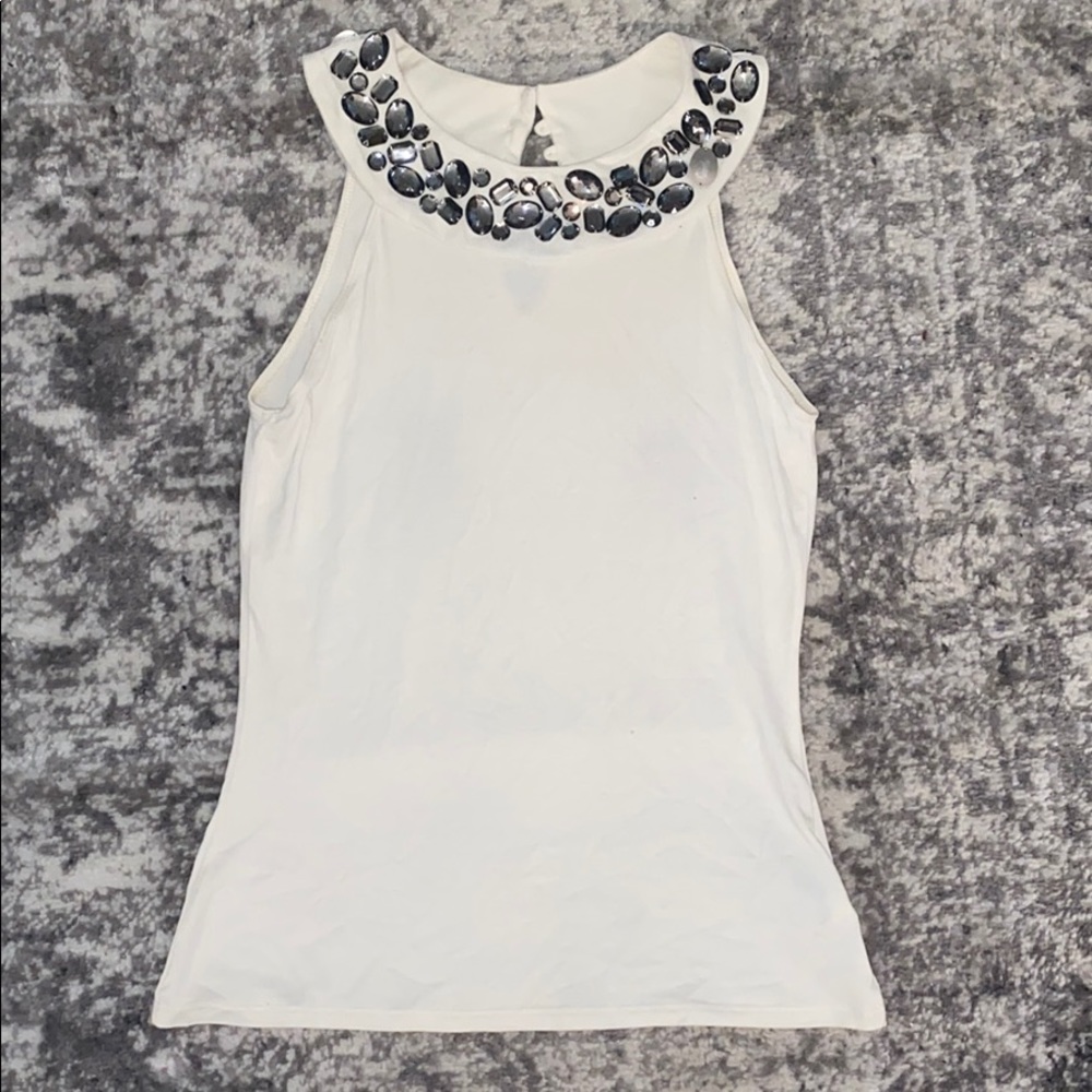 Eight Sixty embellished tank